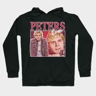 Evan Peters Retro Hoodie